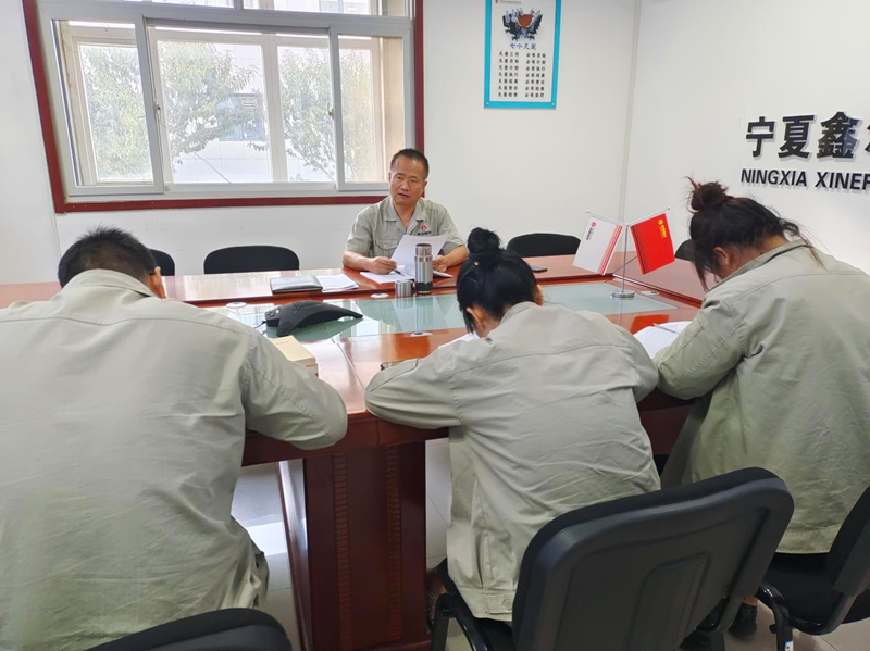 寧夏鑫爾特公司黨支部召開黨史學(xué)習(xí)教育專題組織生活會(huì)