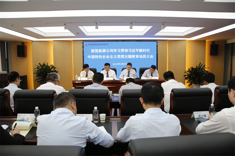 新型能源公司黨委召開學(xué)習(xí)貫徹習(xí)近平新時(shí)代中國(guó)特色社會(huì)主義思想主題教育動(dòng)員大會(huì)
